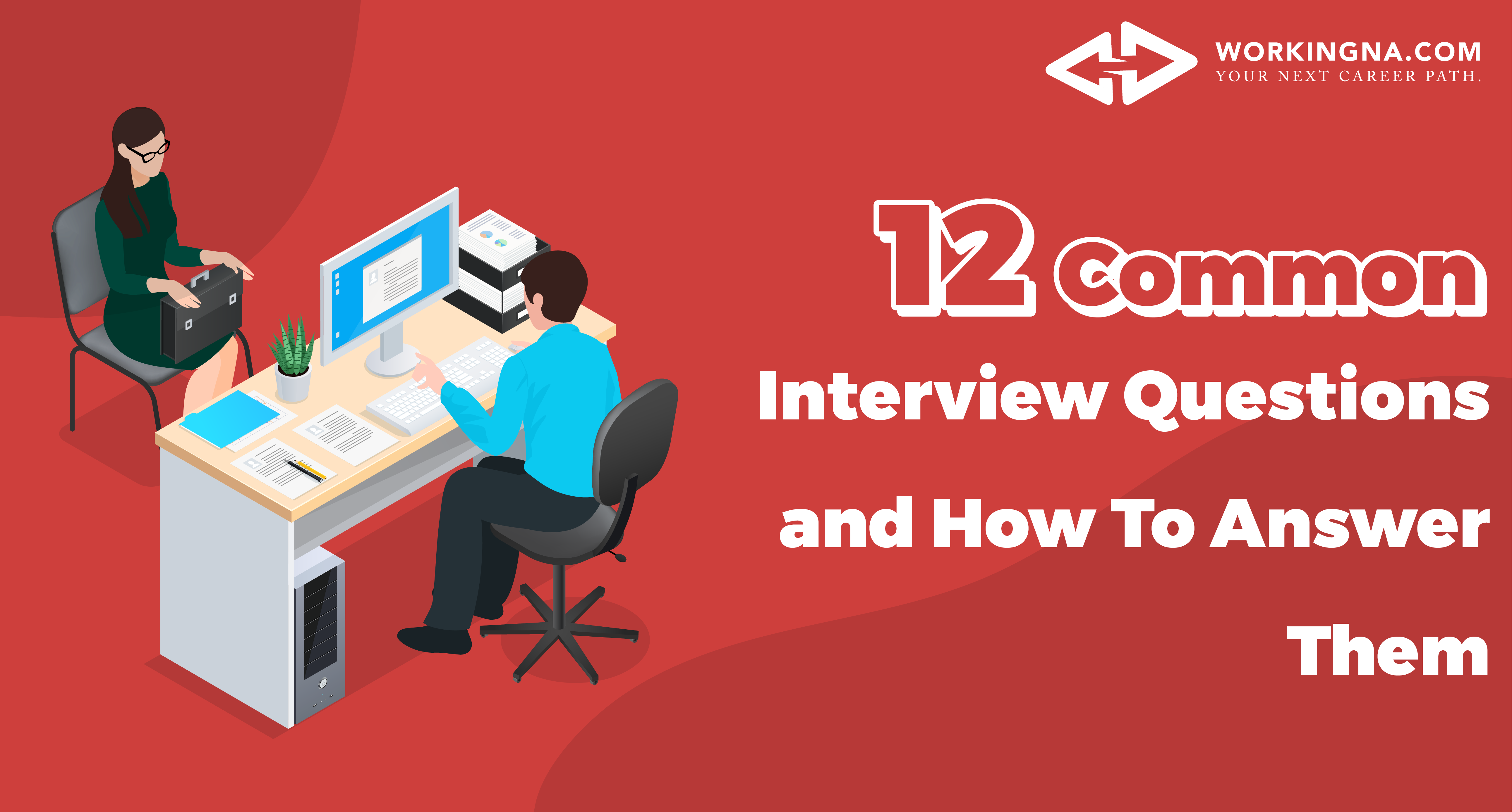 12 Common Interview Questions and How To Answer Them - Our Blog - WORKINGNA image.